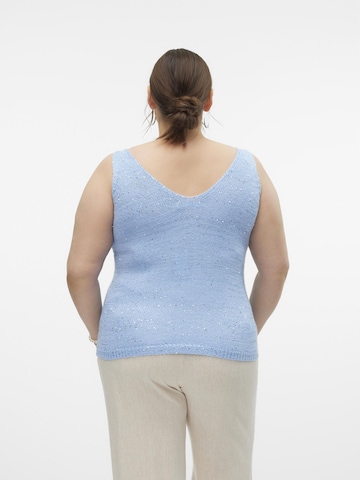 Vero Moda Curve Trui 'CLEILANI' in Blauw