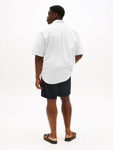Tommy Hilfiger Big & Tall Comfort fit Overhemd in Wit