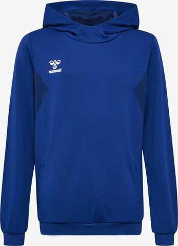 Sweat de sport 'Authentic' Hummel en bleu : devant