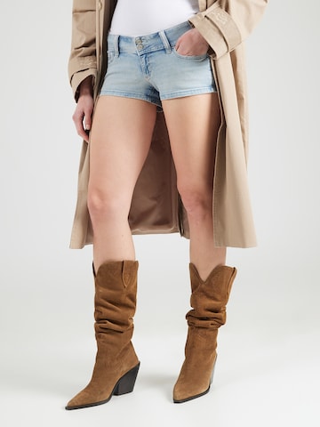 mėlyna HOLLISTER Siauras Džinsai: priekis