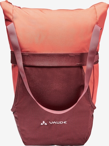 VAUDE Sporttas 'TwinShopper' in Rood: voorkant