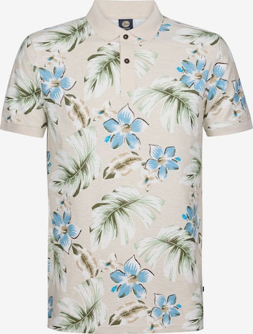 T-Shirt 'Blueview' Petrol Industries en beige : devant