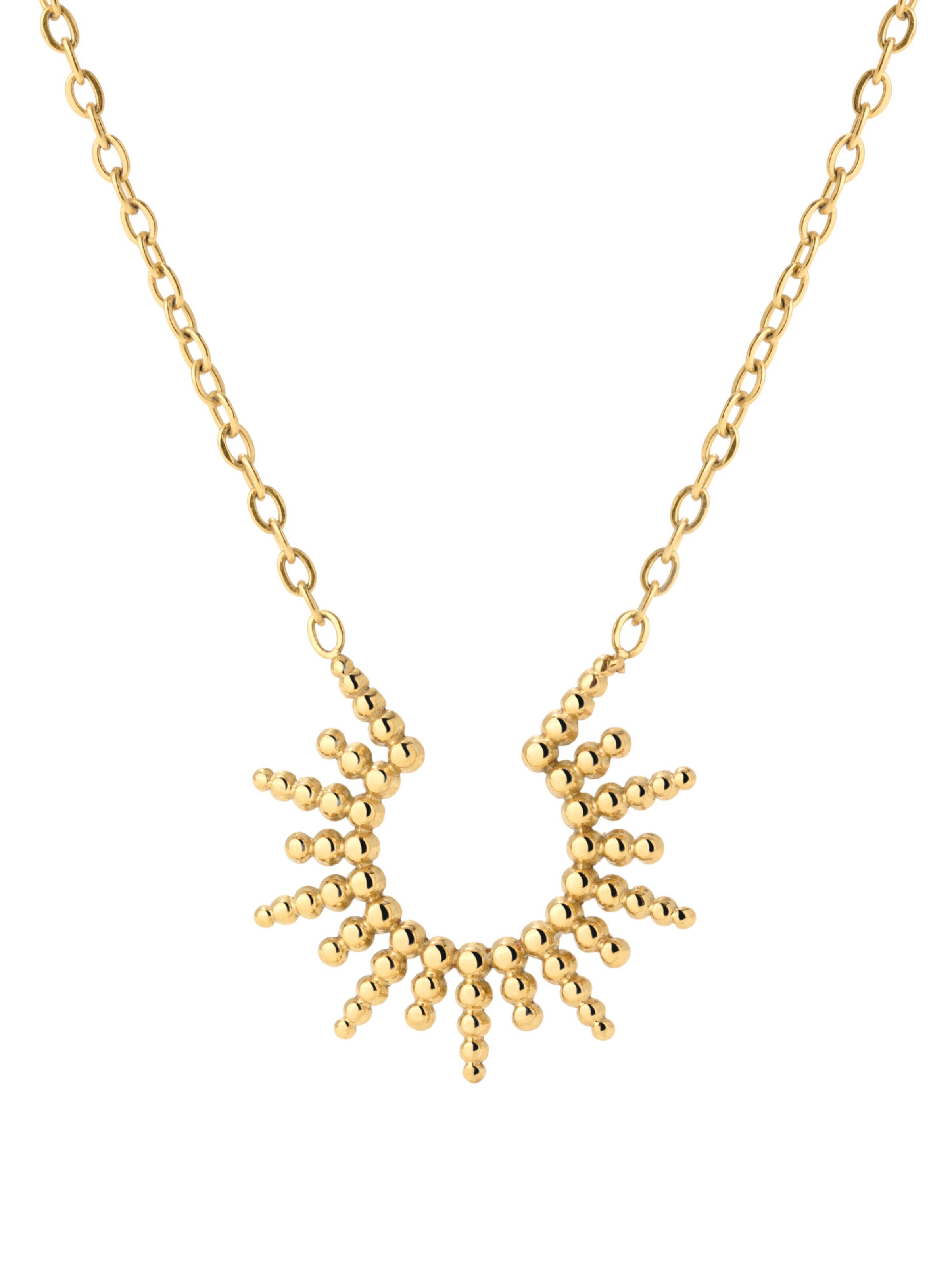 Luamaya Necklace 'Sunshine Sister Necklace' in Gold: front