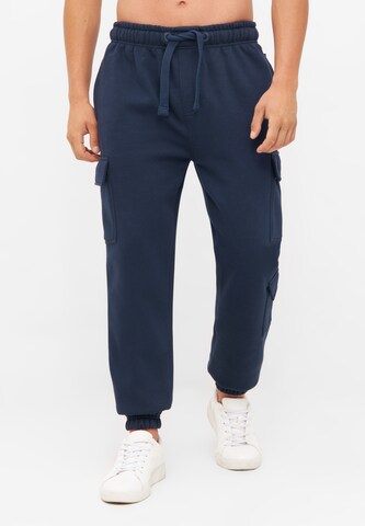 BENCH Regular Pants in Blue: front