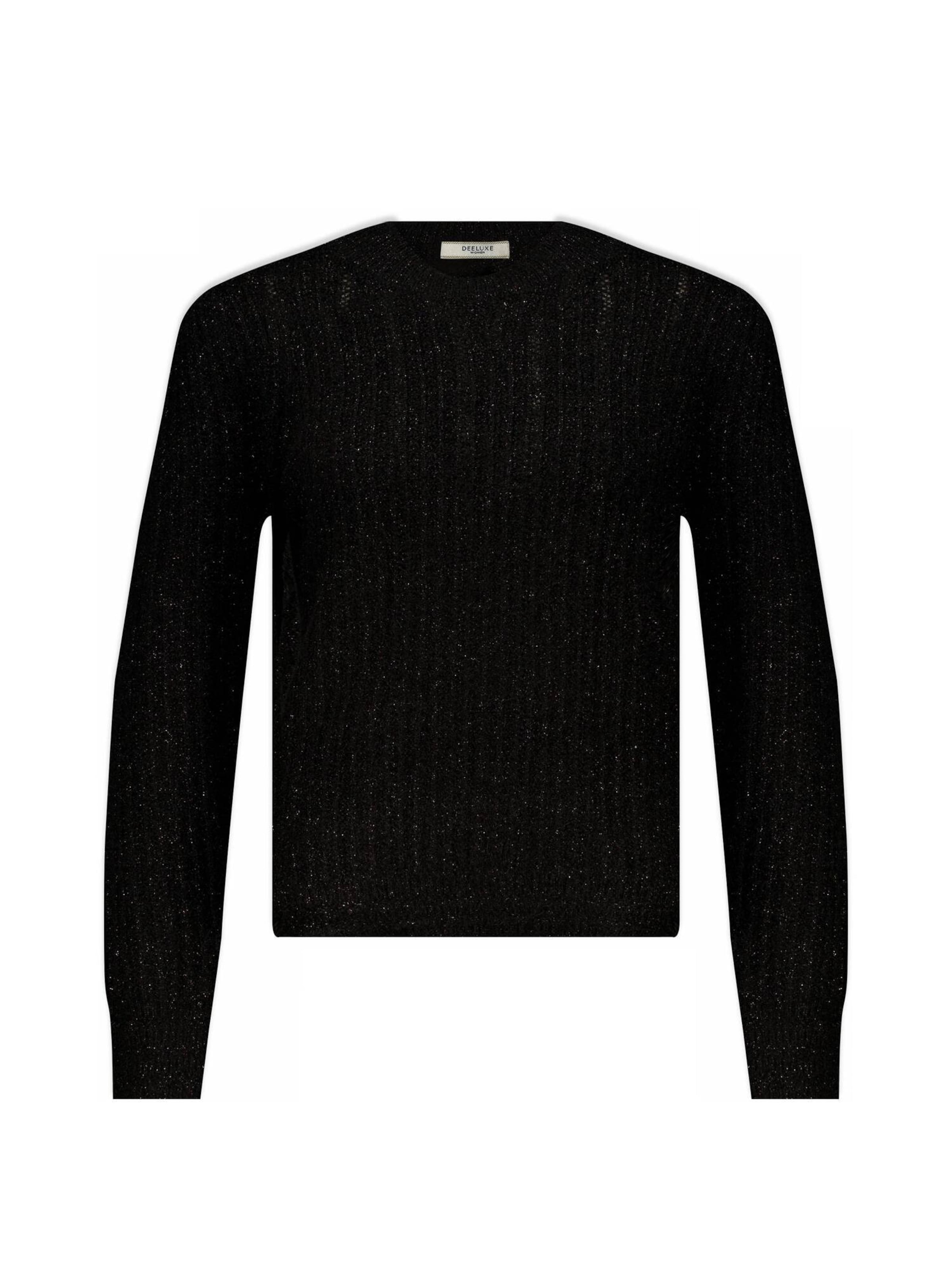Deeluxe Pullover 'CARTY' in Schwarz: Vorderseite