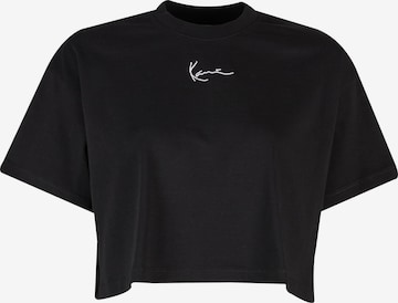 Karl KaniMajica 'Essential' - crna boja: prednji dio