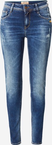 Gang Slimfit Jeans 'AMELIE' in Blauw: voorkant