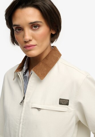 Superdry & Co Tussenjas in Wit