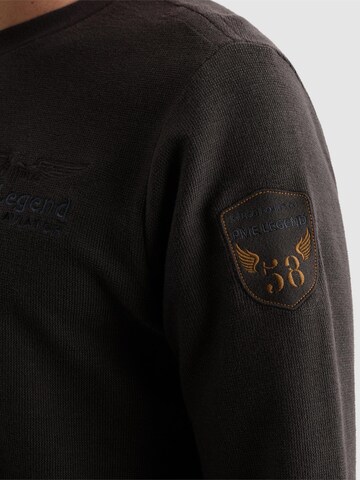 PME Legend - Camiseta 'T-shirt with long sleeves and artworks' en gris