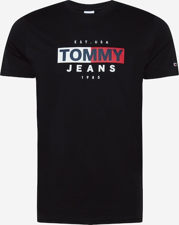 Tommy Jeans T-Shirt in Schwarz: predná strana