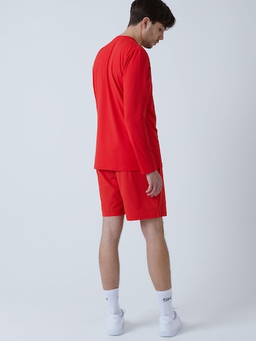 SPORTKIND Funktionsshirt 'Crew Neck Long Sleeve Shirt'‌‌‌‌‌‌‌‌‌‌ in Rot