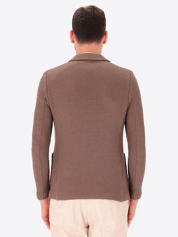 Coupe regular Veste de costume Distretto12 en marron