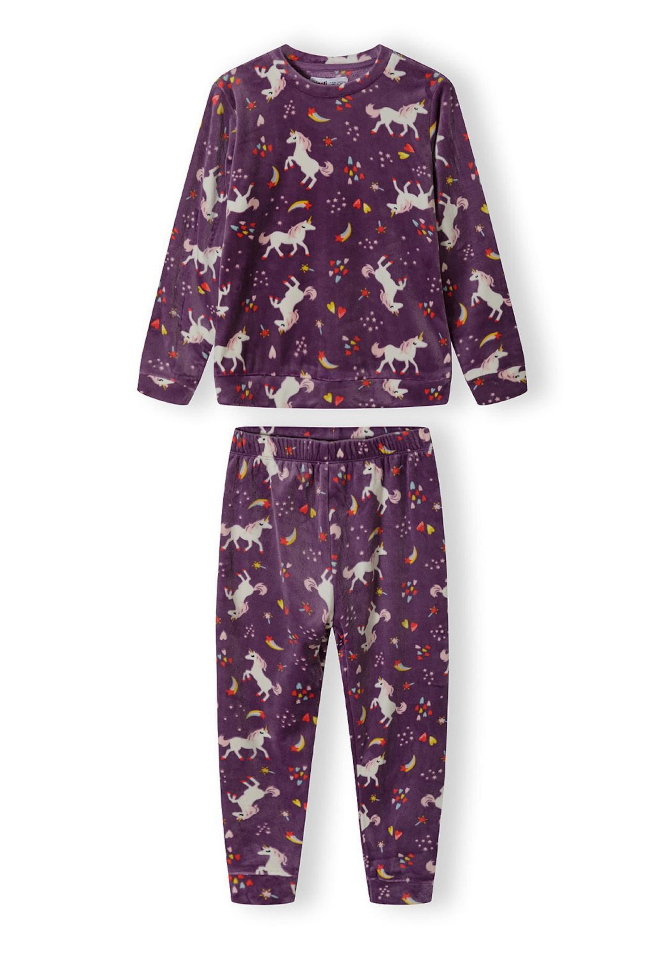 MINOTI Πιτζάμα σε λιλά: μπροστά