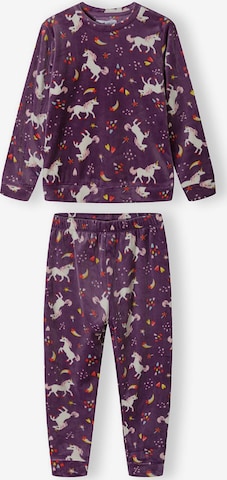 Pyjama MINOTI en violet : devant