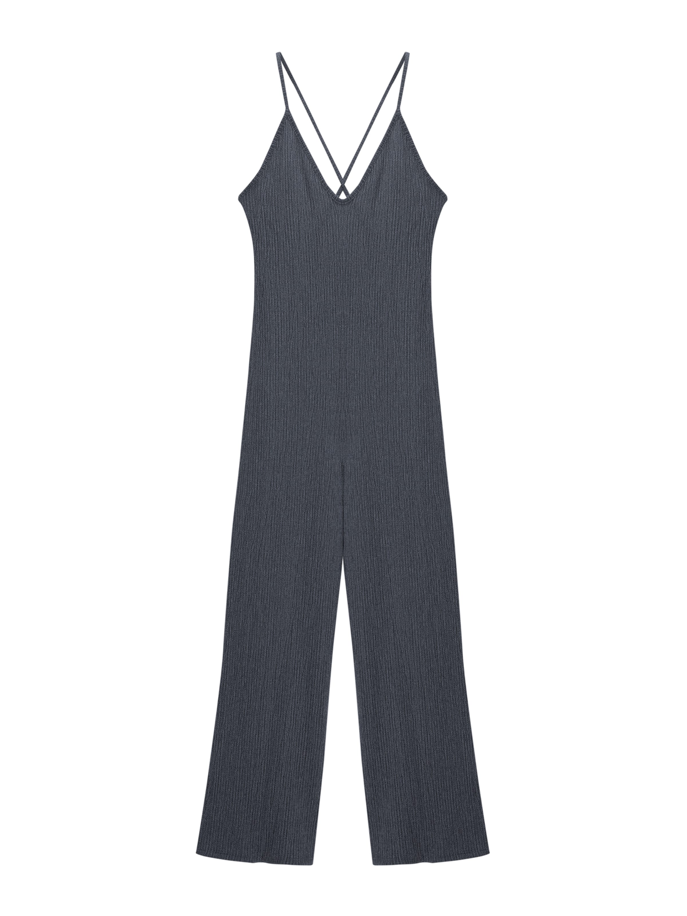 Pull&Bear Jumpsuit i grå: forside