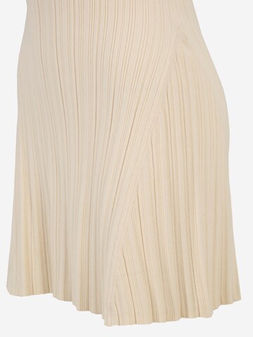 Vero Moda Petite Gebreide jurk 'STEPHANIE' in Beige