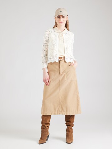 ZABAIONE Strickjacke 'Et44ienne' in Beige