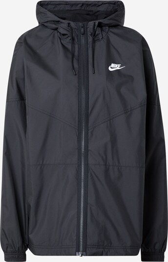 Nike Sportswear Jacke in schwarz / weiß, Produktansicht
