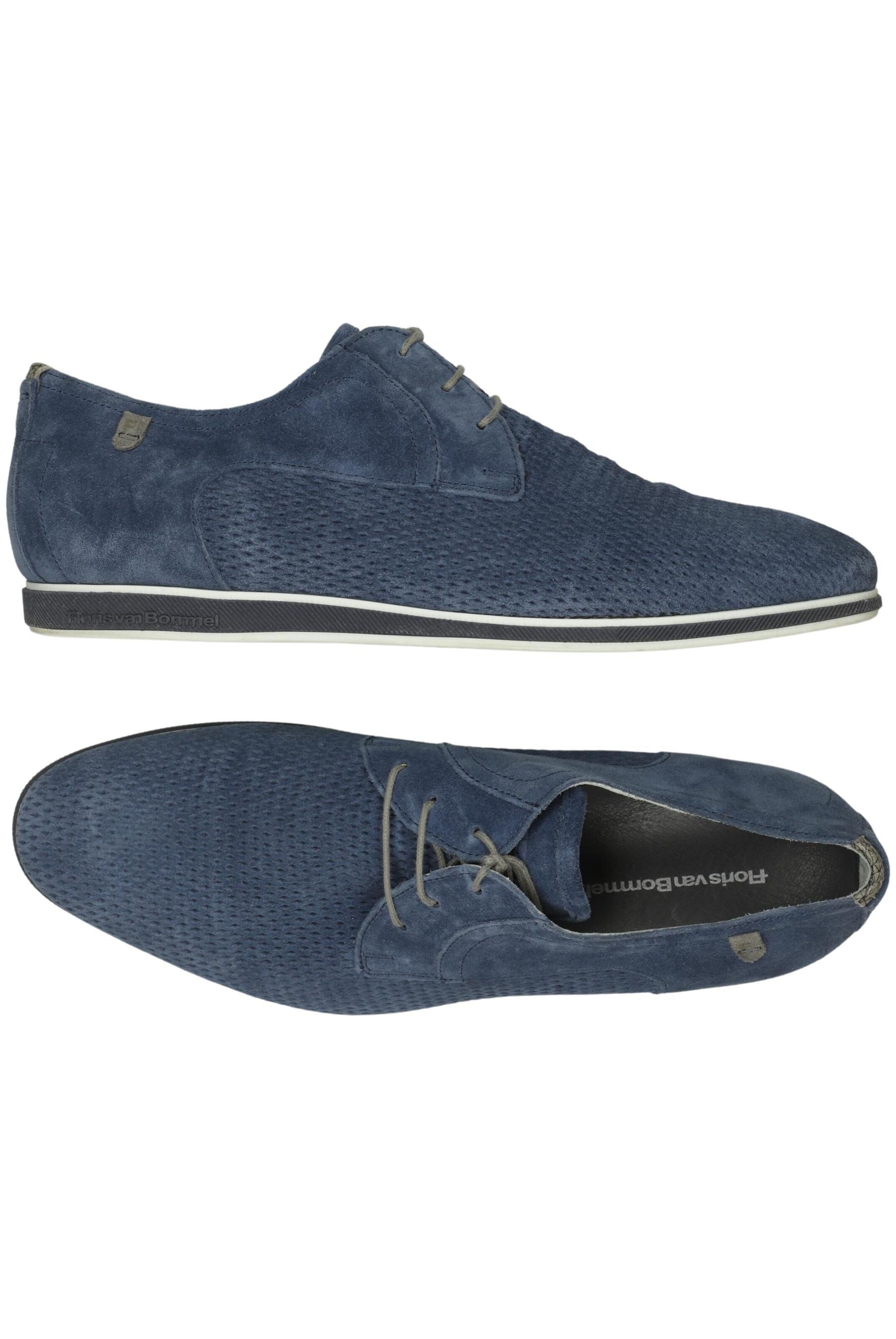 Floris van Bommel Flats & Loafers in 42,5 in Blue: front