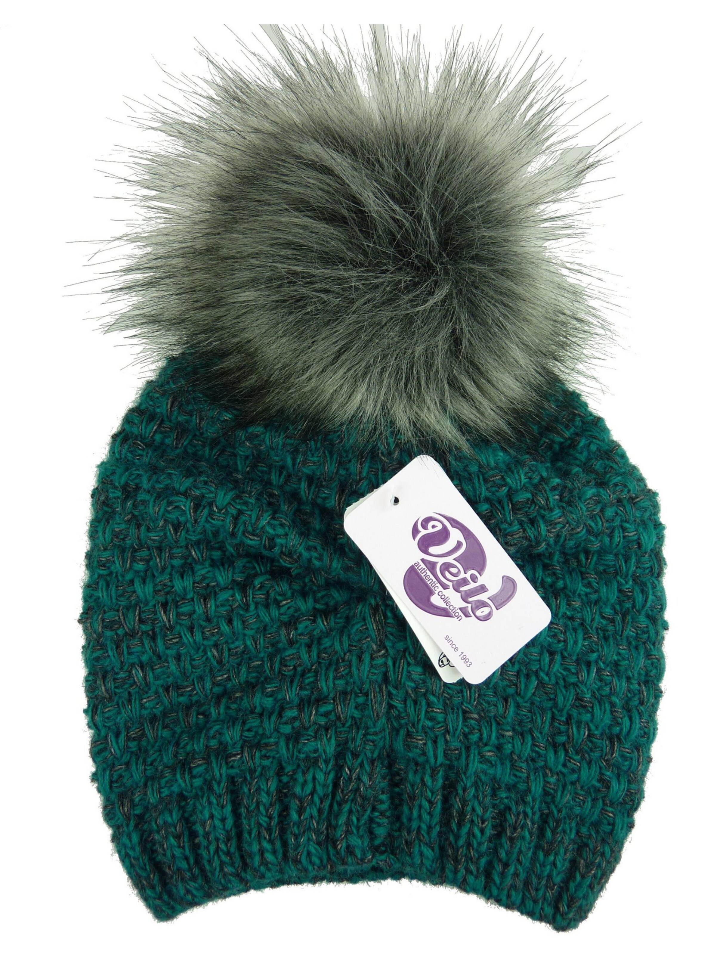 Kumixi Beanie 'Set: Mütze & Loop Schal' in Green