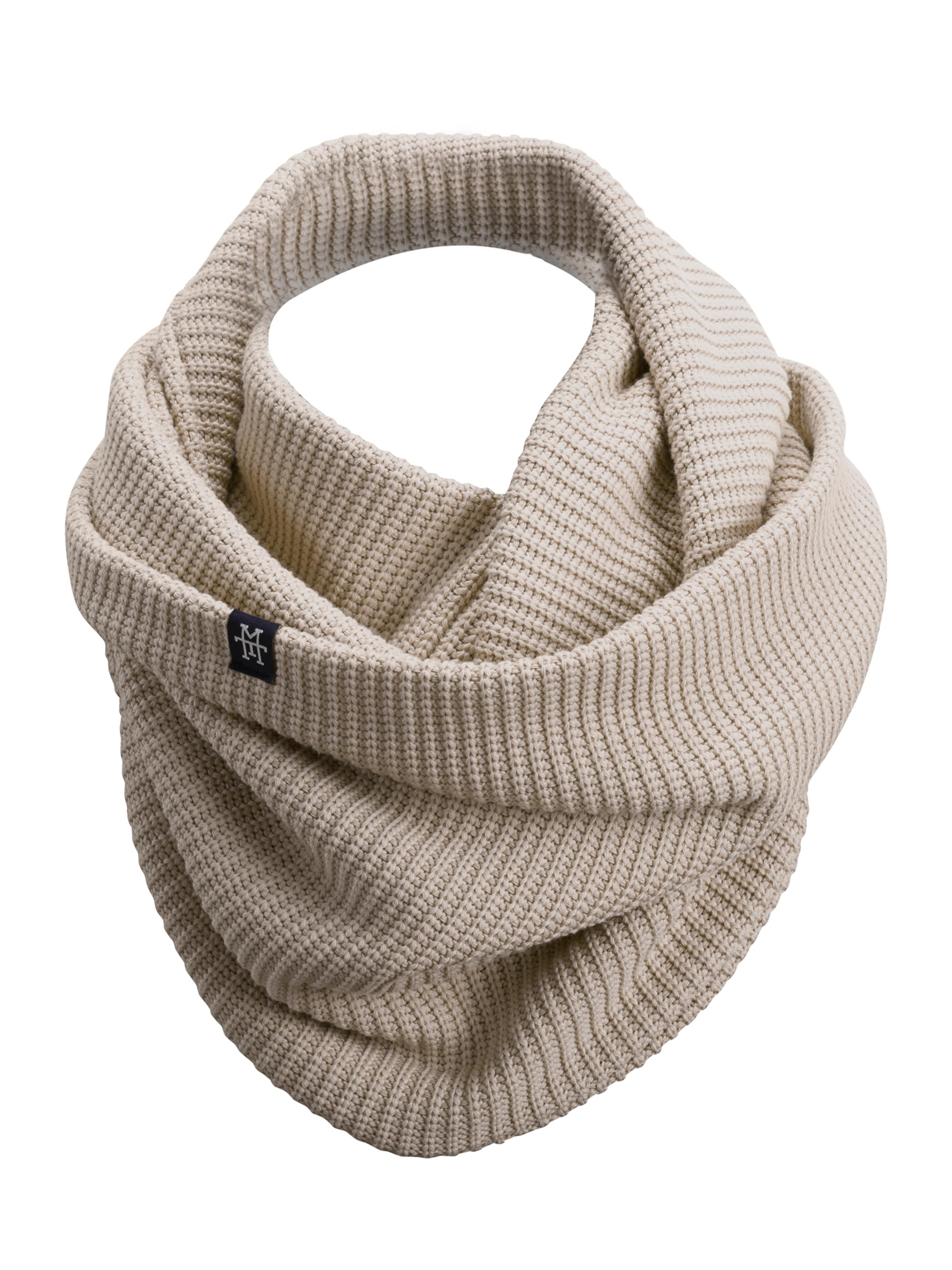 Manufaktur13 Schlauchschal‌‌‌‌‌‌‌‌‌ in Beige: Vorderseite