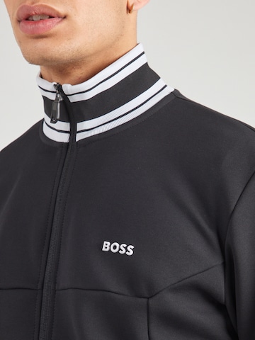 BOSS Кофта на молнии 'Zone' в Черный