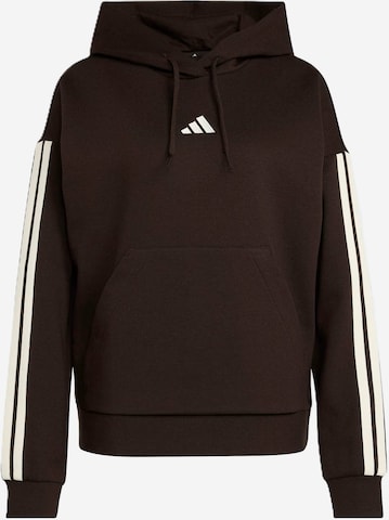 ADIDAS SPORTSWEAR Спортен суитшърт в кафяво: отпред