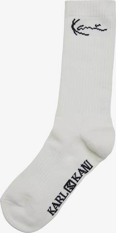 Chaussettes Karl Kani en blanc