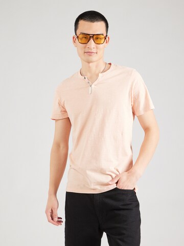 JACK & JONES Regular fit Μπλουζάκι 'JJESplit' σε πορτοκαλί: μπροστά