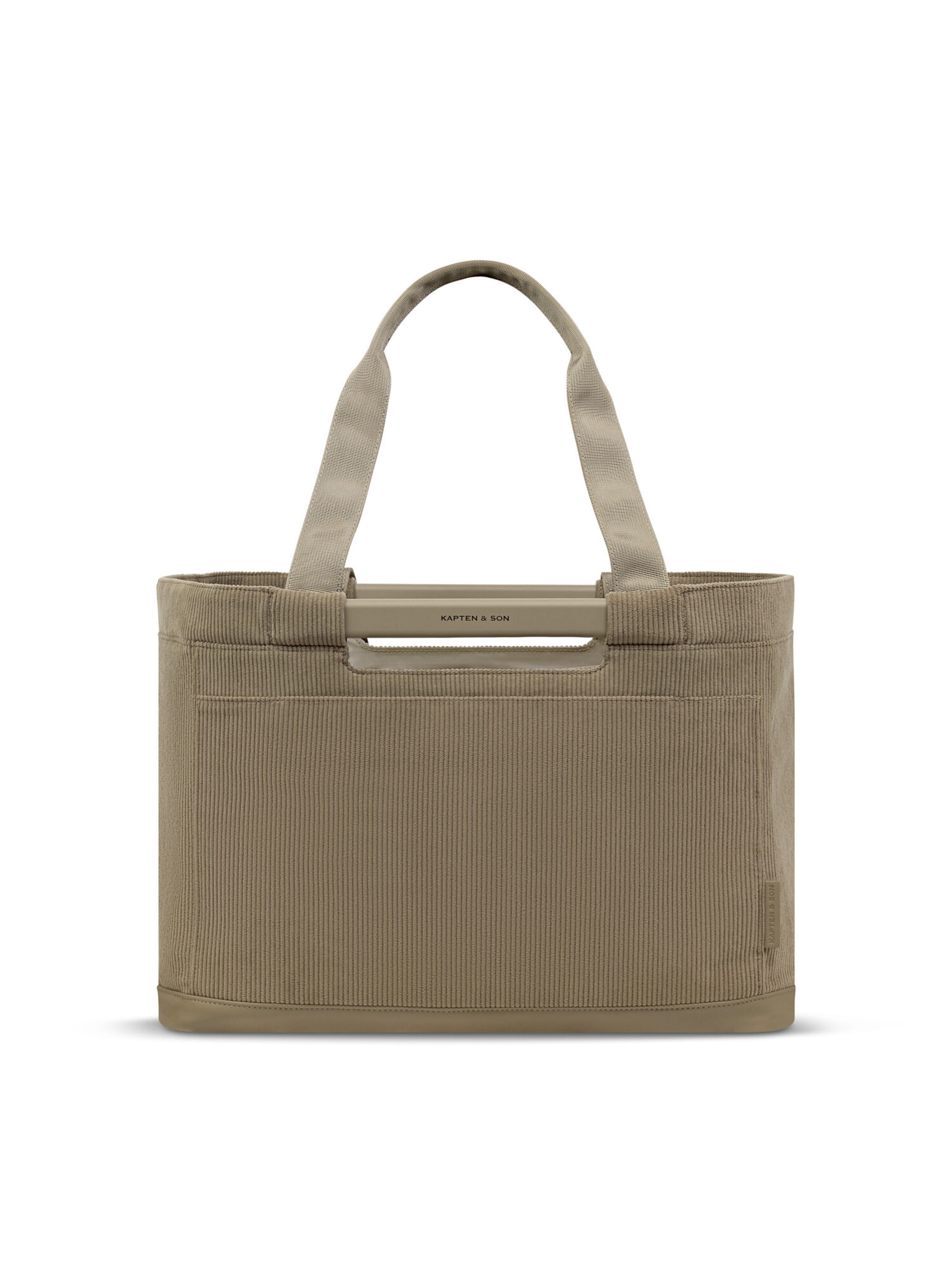 Kapten & Son Shopper 'Vaasa Shopping Basket' in Green: front