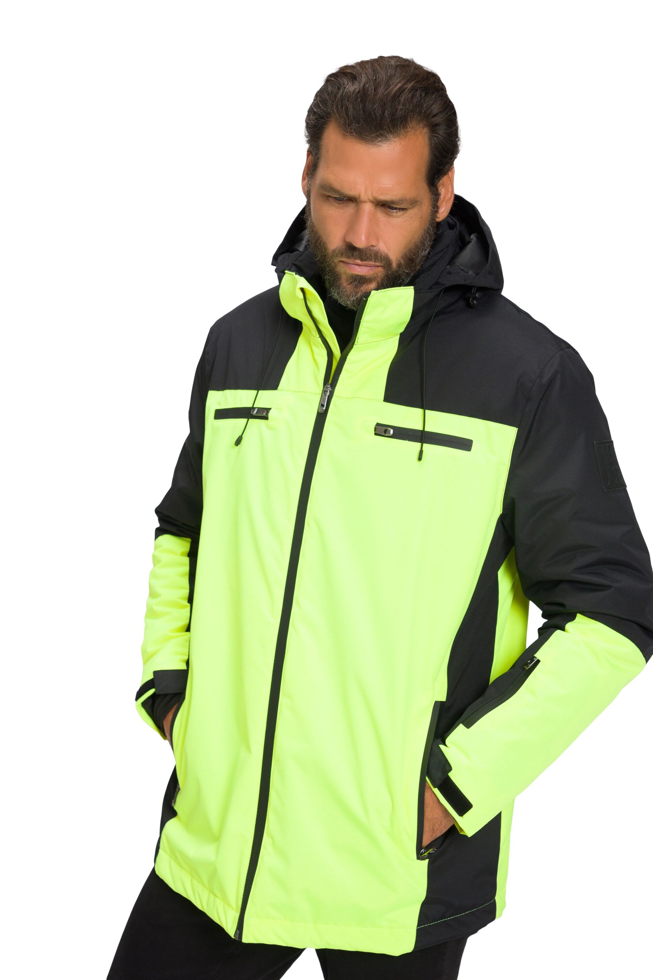 JAY-PI Sportjacke in Schwarz: Vorderseite