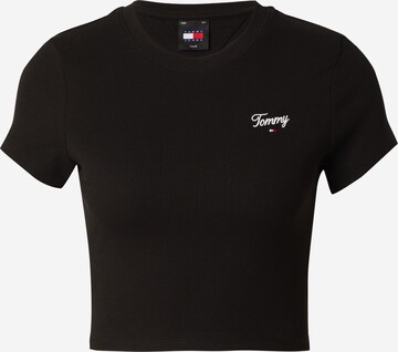 Tommy Jeans Shirt in Black: front