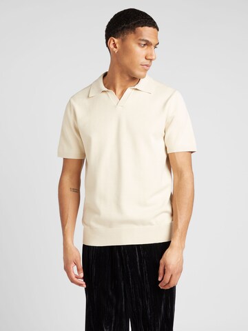 SELECTED HOMME Trui 'Teller' in Beige: voorkant