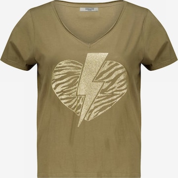 Deeluxe Shirt 'LOVERS' in Green: front