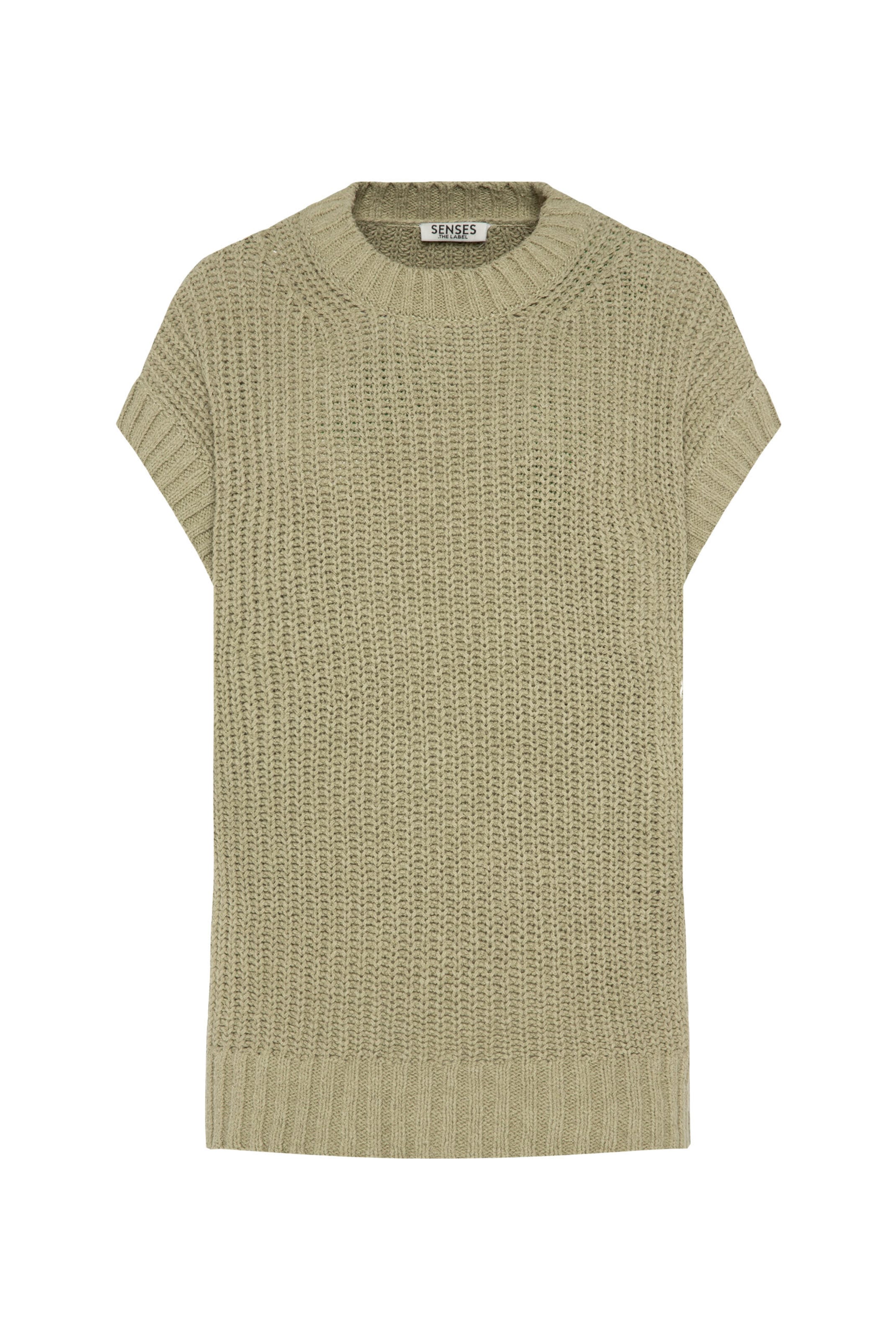 SENSES.THE LABEL Pullunder in Grün: Vorderseite