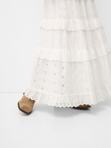 Jupe Bershka en beige