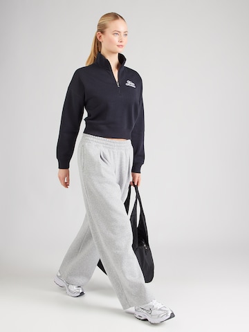 UNDER ARMOUR Wide Leg Sporthose in Grau