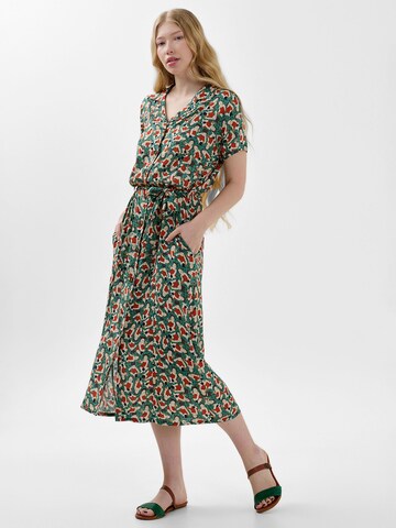 Abito camicia di Anou Anou in verde