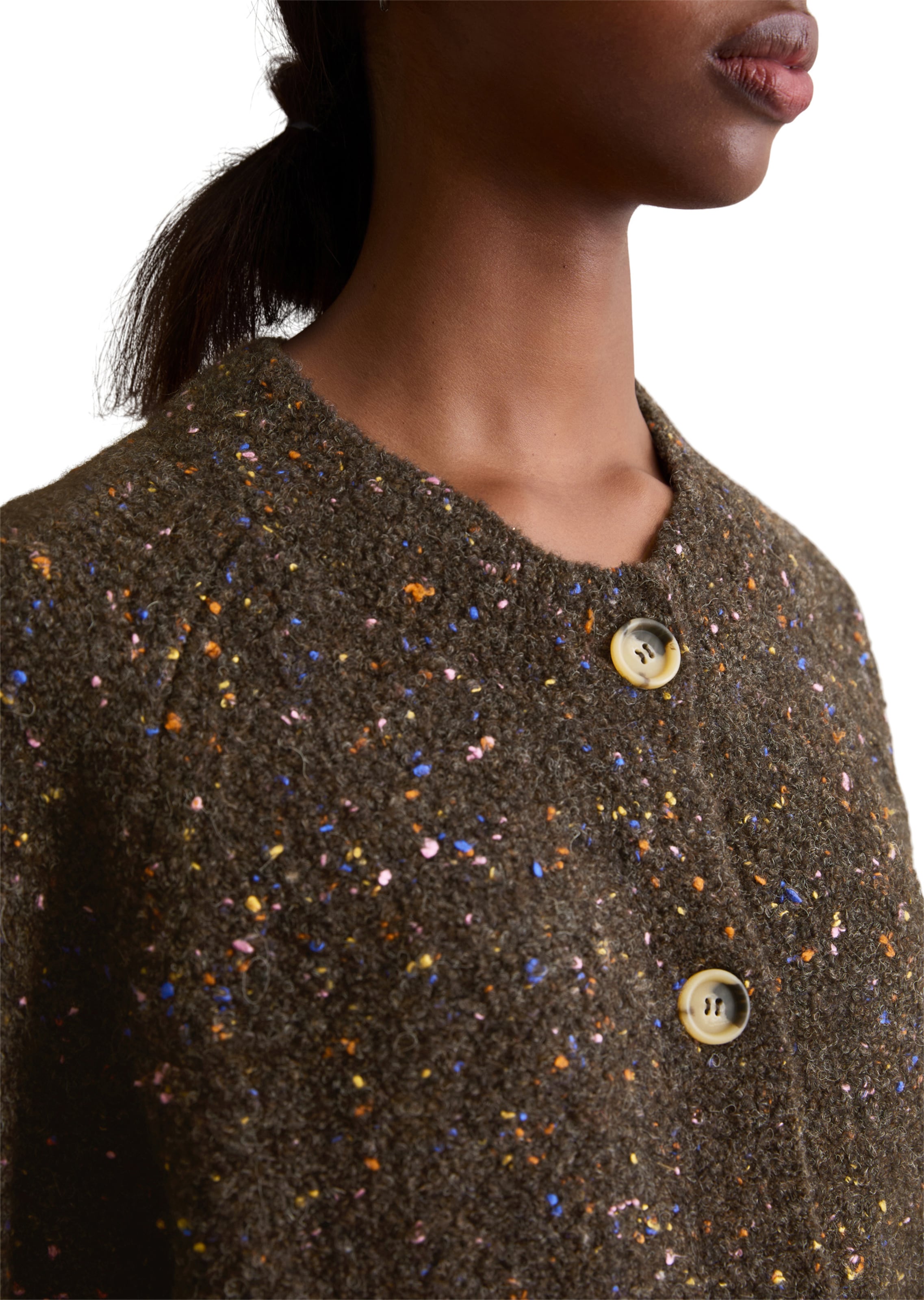 Marc O'Polo DENIM Strickjacke in Braun