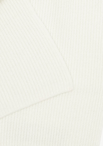 Écharpe comma casual identity en blanc
