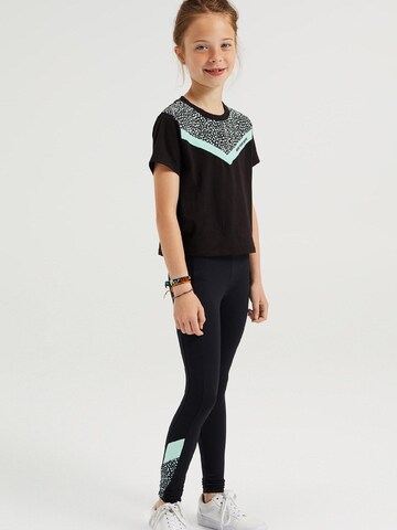 WE Fashion Skinny Legíny – černá