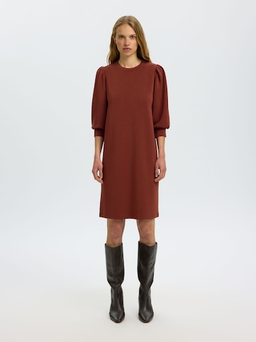 SELECTED - Vestido 'SLFTenny' en rojo: frente