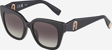 FURLA - Óculos de sol em preto: frente