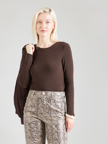 T-shirt 'ONLVIRRO' ONLY en marron : devant