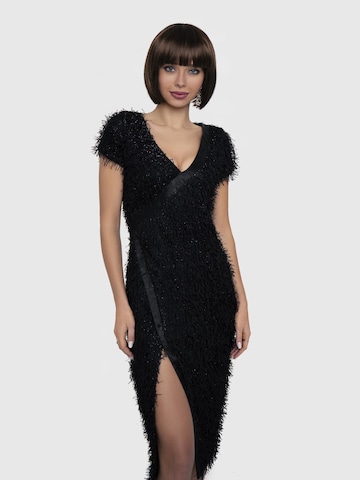 Anushka Cocktail Dress in Black