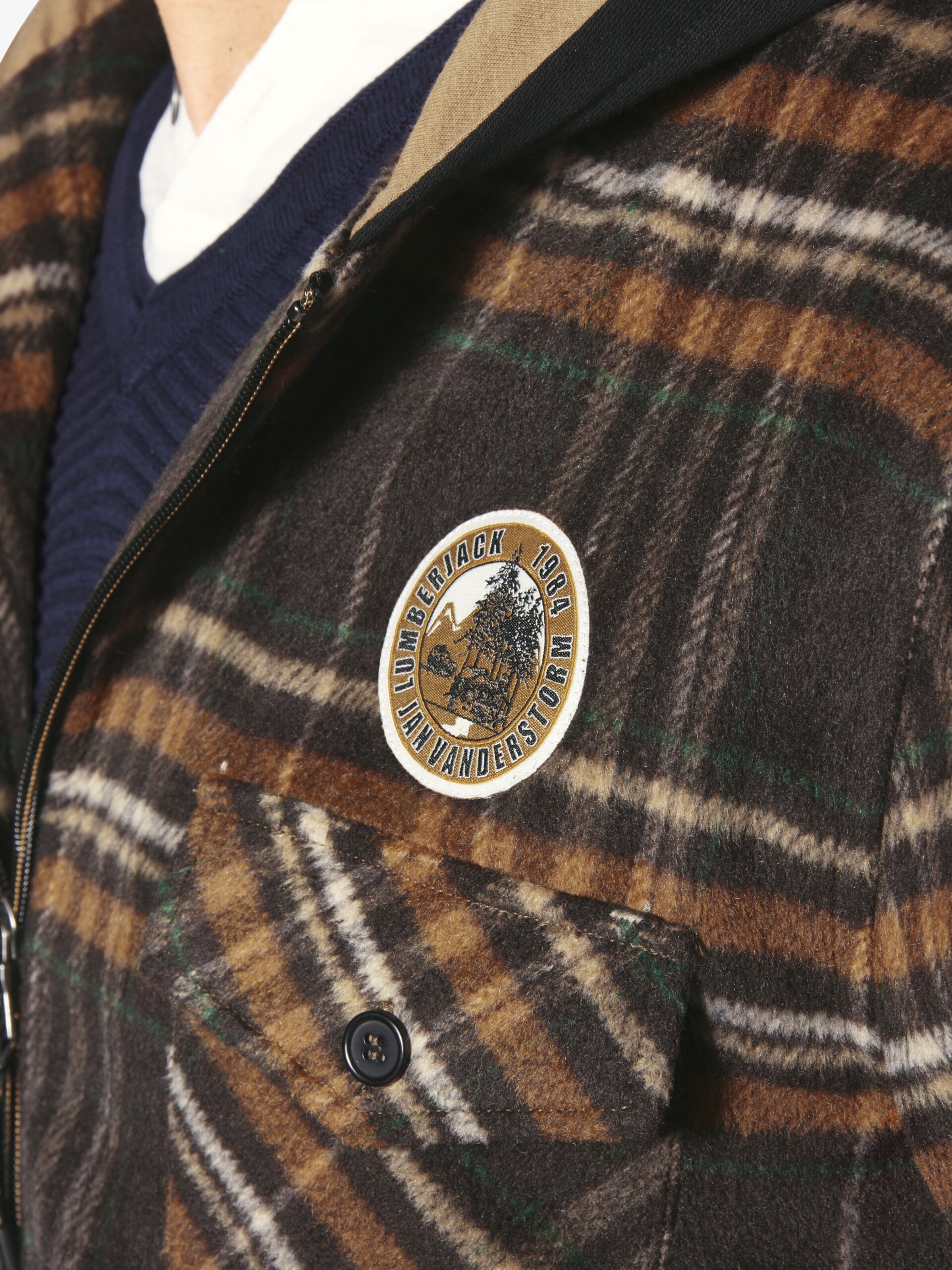 Jan Vanderstorm Jacke 'Faape' in Blau