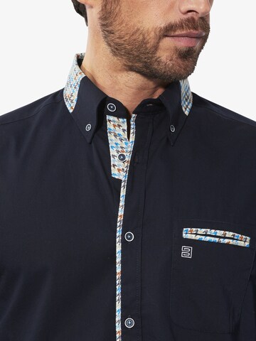 BABISTA Regular fit Button Up Shirt 'Matias' in Black
