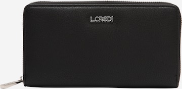 L.CREDI Wallet 'Filippa' in Black: front