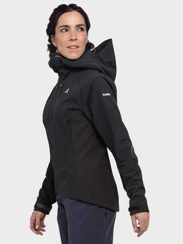 Schöffel Outdoorjas 'Hybrid Jk Style Salza WMS' in Zwart