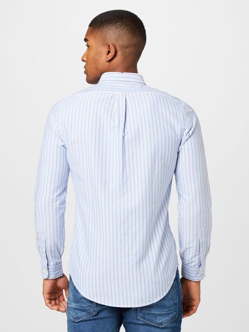 Coupe slim Chemise Polo Ralph Lauren en bleu